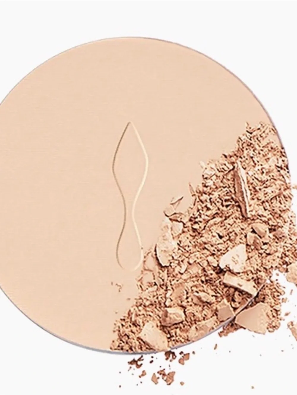Christian Louboutin Teint Fétiche Powder Compact in Unique with Red Box